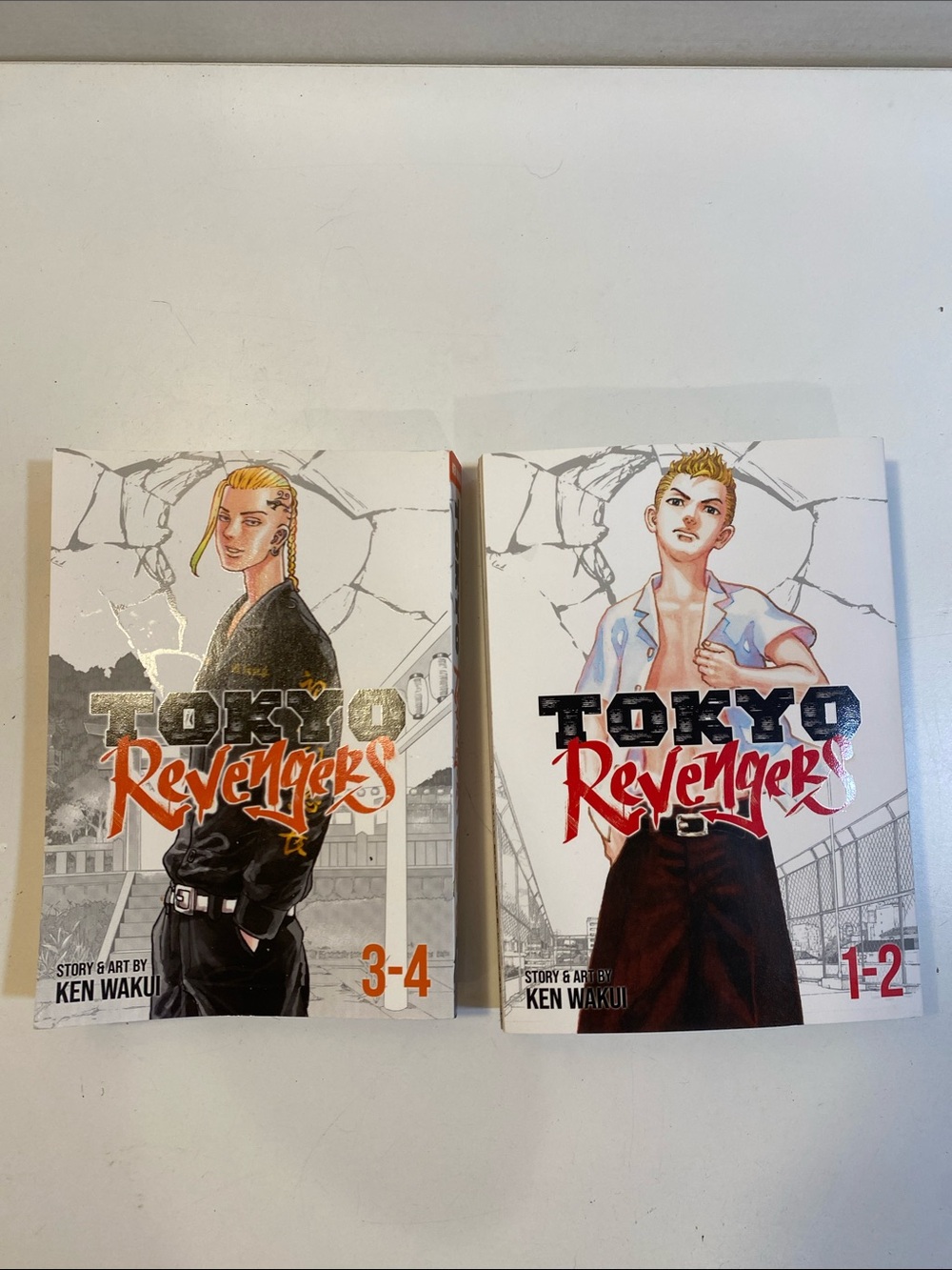 Tokyo Revengers Manga Volumes 1-4 Set - White & Red Covers
